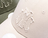 Womens Cap New Era - MLB Distressed 9FORTY - NY Yankees - Stone