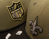 Cap New Era - NFL25 "Salute to Service" - 9SEVENTY Stretch-Snap - New Orleans Saints 