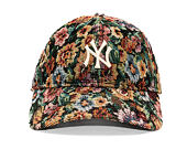 Womens Cap New Era - MLB Womens Floral 9TWENTY - NY Yankees - Black / Cream