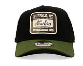 Cap New Era - Branded Camo Patch 9FORTY A-Frame - Black / Rifle Green