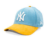 Kids Cap New Era - MLB Kids Cord 9FORTY - NY Yankees - Blue Foam / Yellow
