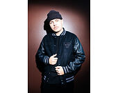 Jacket New Era - NBA Tonal Patch Varsity - Chicago Bulls - Black