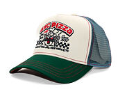 Stetson - Trucker Cap Pizza by JJ Hats - Green/Off-White