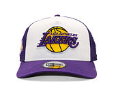 Kšiltovka New Era - NBA Side Patch 9FORTY - A-Frame Trucker - LA Lakers - Purple