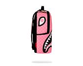 Sprayground Pink And Black Tear Sip Backpack