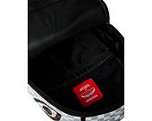 Sprayground Cream And Brown Tear Check Backpack