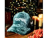 Kšiltovka Reflection Luxury Fuzzy Trucker - Bottle Green/ White