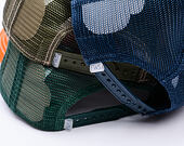 Kšiltovka Stetson - Trucker Cap Boxing Barn - Red / Offwhite