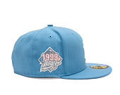 New Era - MLB 1999 WS 59FIFTY - NY Yankees - Sky Blue / Pink UV