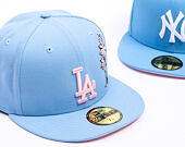 New Era - MLB Palm & Taco 59FIFTY - LA Dodgers - Sky Blue / Pink UV