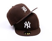 New Era - MLB Seasonal 59FIFTY - Detroit Tigers - Burnt Wood - Brown