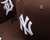 New Era - MLB Seasonal 59FIFTY - NY Yankees - Burnt Wood - Brown