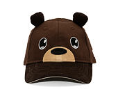 Kids Cap New Era - Branded Cord Ears 9FORTY - Chestnut Brown