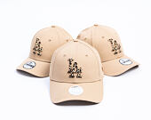 Womens Cap New Era - MLB Animal Infill 9FORTY - LA Dodgers - Camel