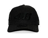 Cap New Era - Valentino Rossi VR46 Denim 9FORTY Trucker - VR46 - Black