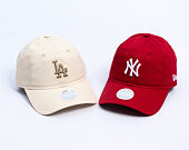 Womens Cap New Era - MLB Essential Midi Logo 9TWENTY - NY Yankees - Pinot Red