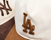 Cap New Era - MLB Suede Visor 9FIFTY A-Frame - LA Dodgers - Cream