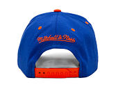 Cap Mitchell & Ness - NBA Team Arch Snapback - New York Knicks - Blue / Orange