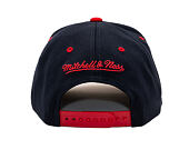 Cap Mitchell & Ness - NBA Team Arch Snapback - Houston Rockets - Navy / Red