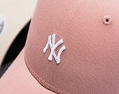 Womens Cap New Era - MLB Mini Logo 9FORTY - NY Yankees - Desert Pink