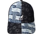 Cap Kangol - TRENDS PACK - Denim Mashup Baseball - Blue Picnic