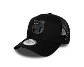 Cap New Era - Tonal Logo FORTY A-Frame - Barcelona FC - Black