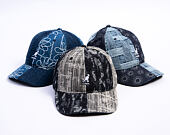Cap Kangol - TRENDS PACK - Denim Mashup Baseball - Black Topstitch