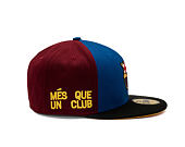 Cap New Era - "Mes Que Un" 59FIFTY - Barcelona FC - Cardinal/Blue