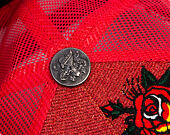 Cap Ed Hardy - Brave Hearts 6 Panel Metallic Trucker Cap - Samba