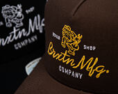 Cap Brixton - Tolman MP Trucker - Pinecone Brown/White