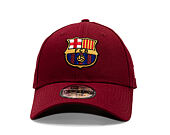 Cap New Era - Core Logo 9FORTY - Barcelona FC - Cardinal