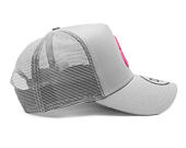 Cap New Era - Core Logo 9FORTY A-Frame Trucker - Prague Eagles - Grey