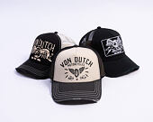 Cap Von Dutch - Trucker - Calif. Motorcycles 1929 Grey/Distressed Black Denim