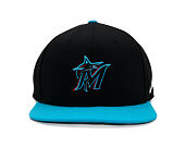 Cap Nike - Dri-Fit Pro - Miami Marlins - Black 00A/Light Current Blue