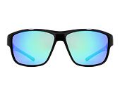 Sunglasses Red Bull Spect - Chess-04P Shiny Black / Smoke / Purple-Green Mirror