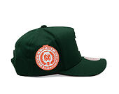 Cap Mitchell & Ness  - Branded Emerald Slam Pro Pinch Snapback - Green/Orange