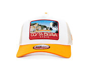 Cap New Era - Branded Location Patch 9FORTY A-Frame Trucker - Orange