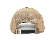 Cap New Era - Branded Wild West Patch 9FORTY M-CROWN A-Frame Trucker - New Olive / Stone
