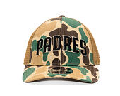 Cap New Era - MLB Wordmark Camo 9FORTY M-CROWN - San Diego Padres - Wheat