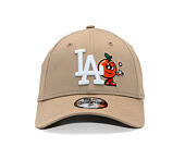 Kids Cap New Era - MLB Icon 9FORTY - LA Dodgers - Camel / White