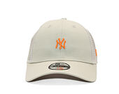Kids Cap New Era - MLB Homefield 9FORTY Trucker - NY Yankees - Stone / Orange