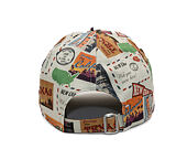 Kids Cap New Era - Branded Location Print 9FORTY - Stone