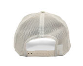 Cap New Era - MLB Outline 9FORTY A-Frame Trucker - NY Yankees - Cream / Orange