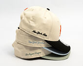 Cap New Era - MLB Side Script 9FORTY M-CROWN - LA Dodgers - Cream / Pastel Green