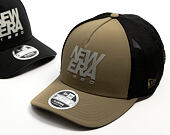 Cap New Era - Branded Reflective 9FORTY M-CROWN A-Frame Trucker - New Olive