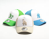 Cap New Era - MLB Essential 9FORTY A-Frame Trucker - LA Dodgers - Stone / White