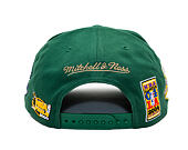 Cap Mitchell & Ness - NBA - La Script 2.0 - Los Angeles Lakers - Green/Black