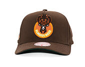 Cap Mitchell & Ness - NBA - Chestnut Peak - Milwaukee Bucks - Brown