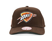 Cap Mitchell & Ness - NBA - Chestnut Peak - Oklahoma City Thunder - Brown
