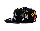 Cap New Era - MLB All Over Logo 59FIFTY - Black